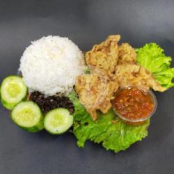 Nasi Kulit Crispy