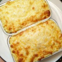 Baked Macaroni Double Cheese