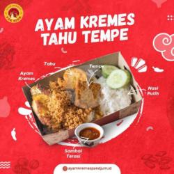 Ayam Kremes Tahu Tempe