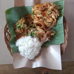 Nasi Pecel   Bakwan