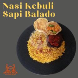 Nasi Kebuli Balado Sapi Beras Arab