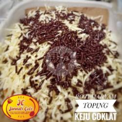 Roti Maryam Toping Keju Coklat