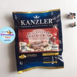 Sosis Kanzler Blackpepper Frankfurter 1 Pack Isi 6 Frozen Food