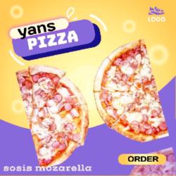 Pizza Sosis Mozarella