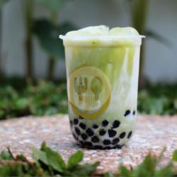 Boba Matcha Latte