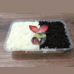 Salad Buah Toping Mix Keju Oreo