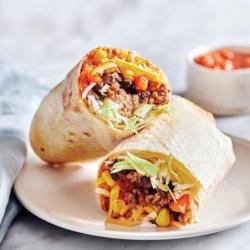 Cheese Meat Burrito