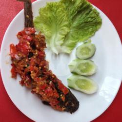 Lele Penyet   Sambel   Lalap