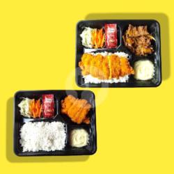 Paket Hemat A2 (katsu   Beef Teriyaki)