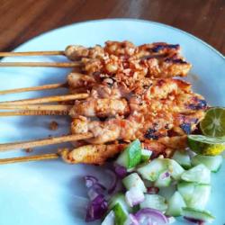 Sate Bakar Asin Pedas