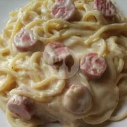 Spaghetti Carbonara Sosis