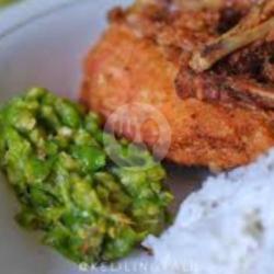 Ayam Goreng Sambal Ijo Tanpa Nasi