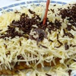 Pisang Penyet Coklat Keju