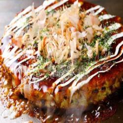 Okonomiyaki Chicken (kornet Ayam,  Sosis,  Nugget)