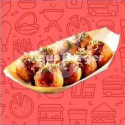 Takoyaki Crab Stick/sosis   Black Peper