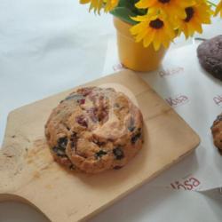Chocolate Cranberry Soft Cookies