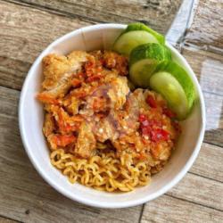 Indomi Geprek  Tanpa Nasi