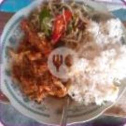 Nasi Ati Kerang Sayur