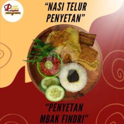 Penyetan Nasi Telur Penyetan Bumbu Hitam