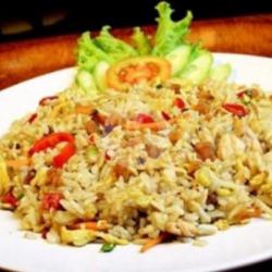 Nasi Goreng Ikan Teeri   Krupuk