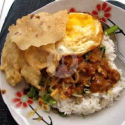 Nasi Pecel Lauk Telor