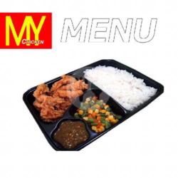 Paket Chicken Filet Crispy Sambal Ijo