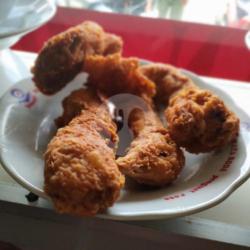 Kepala Ayam Goreng  Sayur