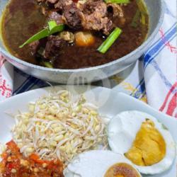 Paket Nasi Rawon Telur Asin