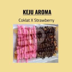 Keju Aroma Strawberry X Coklat