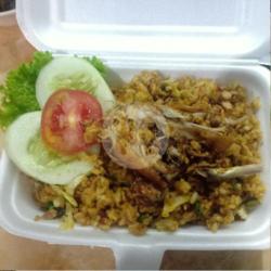 Nasi Goreng Pedas Topping Ayam