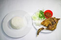 Nasi Pecel Bebek Goreng