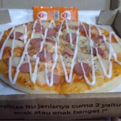 Pizza Sosis Moza Mayo