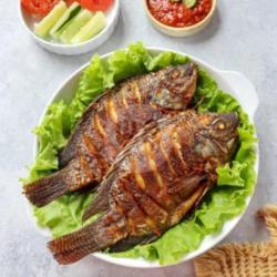 Ikan Nila Goreng Serundeng Resesi