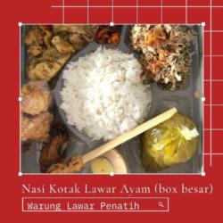 Nasi Campur Kotak Lawar Ayam