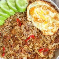 Nasgor Telur Dadar Super Pedes