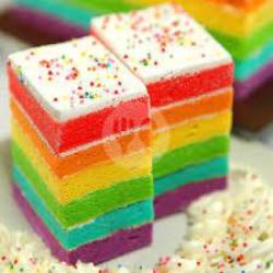 Rainbow Cake Kecil