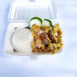 Ayam Geprek   Nasi   Kol Goreng