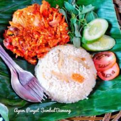 Nasi Ayam Penyet Paha/dada
