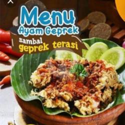 Lauk Ayam Geprek Terasi