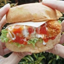 Fish Cheese Burger