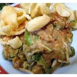 Gado Gado Mantap Polos  Nasi  Tempe Bacem