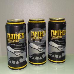 (21 ) Paket 3 Black Panther Beer Can (500ml)