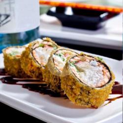 Fried Crab Cheese Sushi