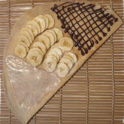 Banana Choco Tiramisu Crepes