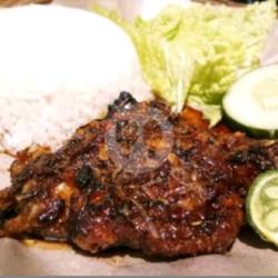 Nasi   Geprek Bakar   Lalap