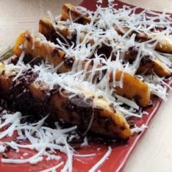 Pisang Bakar Keju Coklat