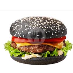 Cheese Crispy Black Burger