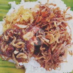 Nasi Krawu Daging (1/2 Telur )