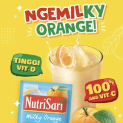 Es Nutrisari Milk Orange