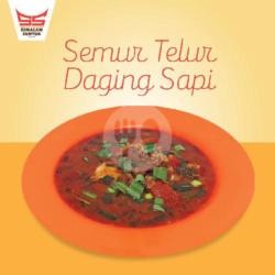 Semur Sapi Telur Aduk